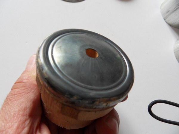 1 Roue tôle de 65mm pour Jouet Citroen au 1/10eme Trèfle 5hp